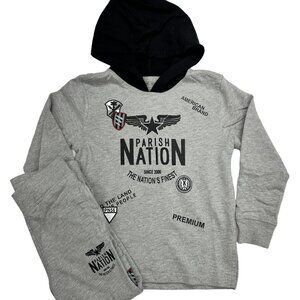 Parish Nation Wings Pullover Hoodie and Jogger Set (M/5)